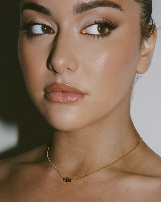 January Birthstone Necklace