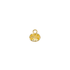 Mira Charms in Canary, oval-cut Canary stone in a 14K gold plated brass setting
