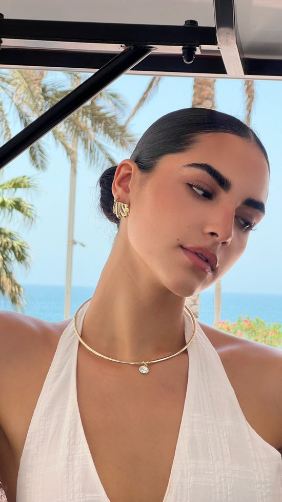 Kenny Gold Earring