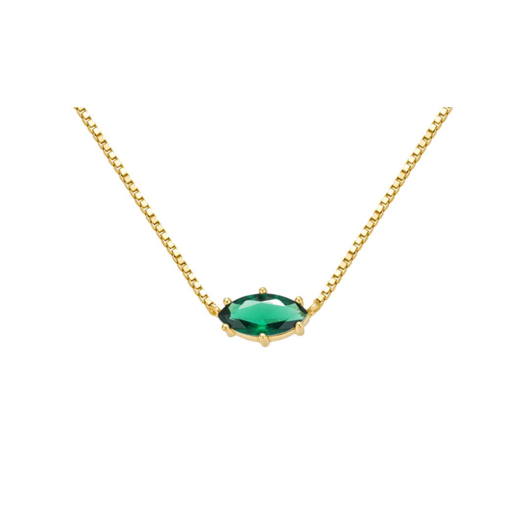 Gold Emerald Necklace, Holiday Gift for Wife, May Birthstone Necklace,  Bridesmaid Necklace, Green Emerald Pendant, Gold Necklace - Etsy | Emerald  necklace, Emerald pendant, Bridesmaid necklace